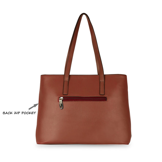 Lavie Yalta Women's Handbag (Tan) YALTA LG SATCHEL 