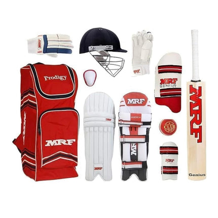 Layan Sports MRF Cricket Kit Grand Edition (Genius) VK-18 Virat Kolhi Complete Cricket Kit (Size 5 (Ideal for 12-16 Years) 