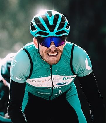 Legend Eyewear Sports Rectangular Shape Non-Polarized Sunglasses For Men-Women Youth Ipl Cricket Baseball Fishing Cycling Running Golf Motorcycle Mountain Bike Tac Glasses (Blue), Large 