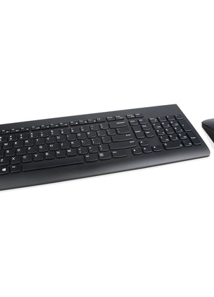 Lenovo 510 Wireless Keyboard and Mouse Set, 2.4 GHz Nano USB Receiver, Full Size, Island Key Design, Left or Right Hand, 1200 DPI Optical Mouse, GX30N81775, Black 