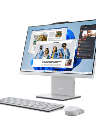 Lenovo IdeaCentre AIO Intel i5-13420H 23.8" FHD 3-Side Edgeless All-in-One Desktop (16GB/512GB SSD/Win11/Office 21/3Wx2 Woofer/Alexa/5.0MP + IR Camera/Wireless Keyboard & Mouse), F0HN003WIN 