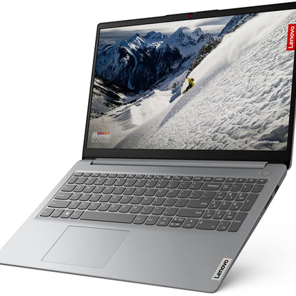 Lenovo IdeaPad 1 Intel Celeron N4500, 8GB RAM, 512GB SSD, HD 15.6"(39.6cm), Windows 11, Grey, 1.55Kg, 82LX00F7IN, 3 Month Game Pass Laptop 