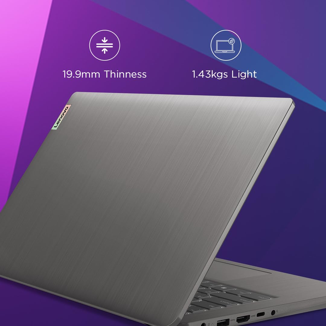Lenovo IdeaPad 3 14 Inch Arctic Grey 12th Gen I3 Backlit Keyboard 