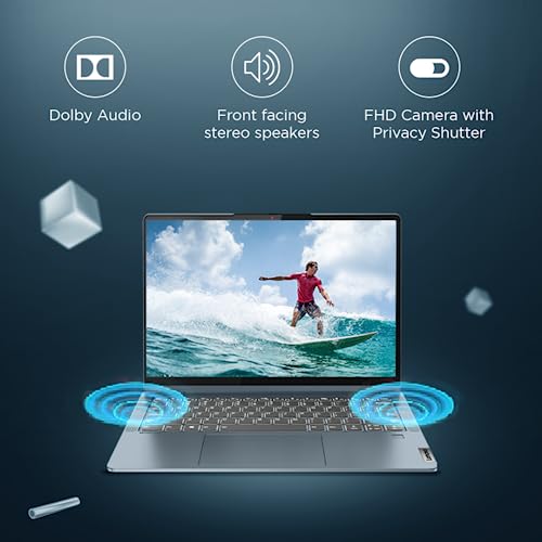 Lenovo IdeaPad Flex 5 Ryzen 7 5700U 14" (35.5cm) WUXGA+ IPS 2-in-1 Laptop (16GB/512GB SSD/Win 11/Office 2021/Backlit KB/Fingerprint/FHD Camera/Alexa/3 Month Game Pass/Storm Grey/1.5Kg), 82R900HFIN 