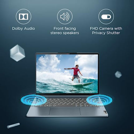 Lenovo IdeaPad Flex 5 Ryzen 7 5700U 14" (35.5cm) WUXGA+ IPS 2-in-1 Laptop (16GB/512GB SSD/Win 11/Office 2021/Backlit KB/Fingerprint/FHD Camera/Alexa/3 Month Game Pass/Storm Grey/1.5Kg), 82R900HFIN 