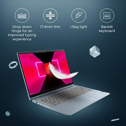 Lenovo IdeaPad Flex 5 Ryzen 7 5700U 14" (35.5cm) WUXGA+ IPS 2-in-1 Laptop (16GB/512GB SSD/Win 11/Office 2021/Backlit KB/Fingerprint/FHD Camera/Alexa/3 Month Game Pass/Storm Grey/1.5Kg), 82R900HFIN 