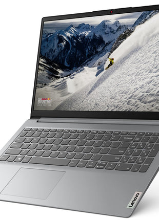 Lenovo IdeaPad Slim 1, AMD Ryzen 5 5500U, 16GB RAM, 512GB SSD, HD, 15.6", Windows 11 Home, MS Office 21, Cloud Grey, 1.61Kg, 82R400ERIN, Integrated AMD Graphics, 1Yr ADP Free, Thin and Light Laptop 