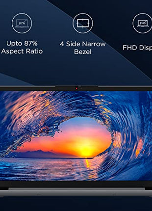 Lenovo IdeaPad Slim 1, AMD Ryzen 5 5500U, 16GB RAM, 512GB SSD, HD, 15.6", Windows 11 Home, MS Office 21, Cloud Grey, 1.61Kg, 82R400ERIN, Integrated AMD Graphics, 1Yr ADP Free, Thin and Light Laptop 