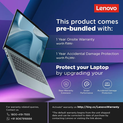 Lenovo IdeaPad Slim 1 Intel® Celeron® N4020 15.6 inch (39.6cm) Thin & Light Laptop (8GB RAM/512GB SSD/Windows 11 Home/Office Home & Student 2024/1Yr ADP Free/Cloud Grey/1.54Kg), 82V700L2IN 