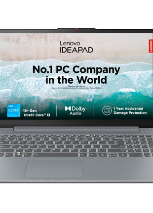 Lenovo IdeaPad Slim 3 13th Gen I3 Arctic Grey 15.6 FHD Laptop 