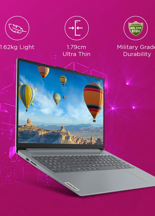 Lenovo IdeaPad Slim 3 13th Gen I3 Arctic Grey 15.6 FHD Laptop 