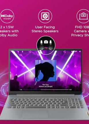 Lenovo IdeaPad Slim 3 13th Gen I3 Arctic Grey 15.6 FHD Laptop 