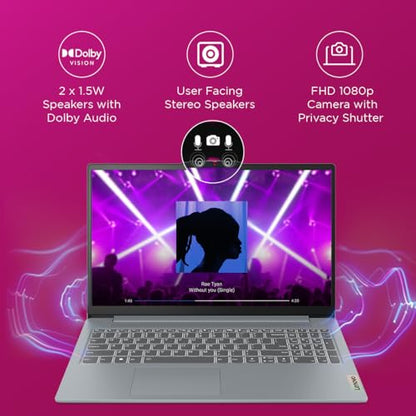 Lenovo IdeaPad Slim 3 13th Gen I3 Arctic Grey 15.6 FHD Laptop 