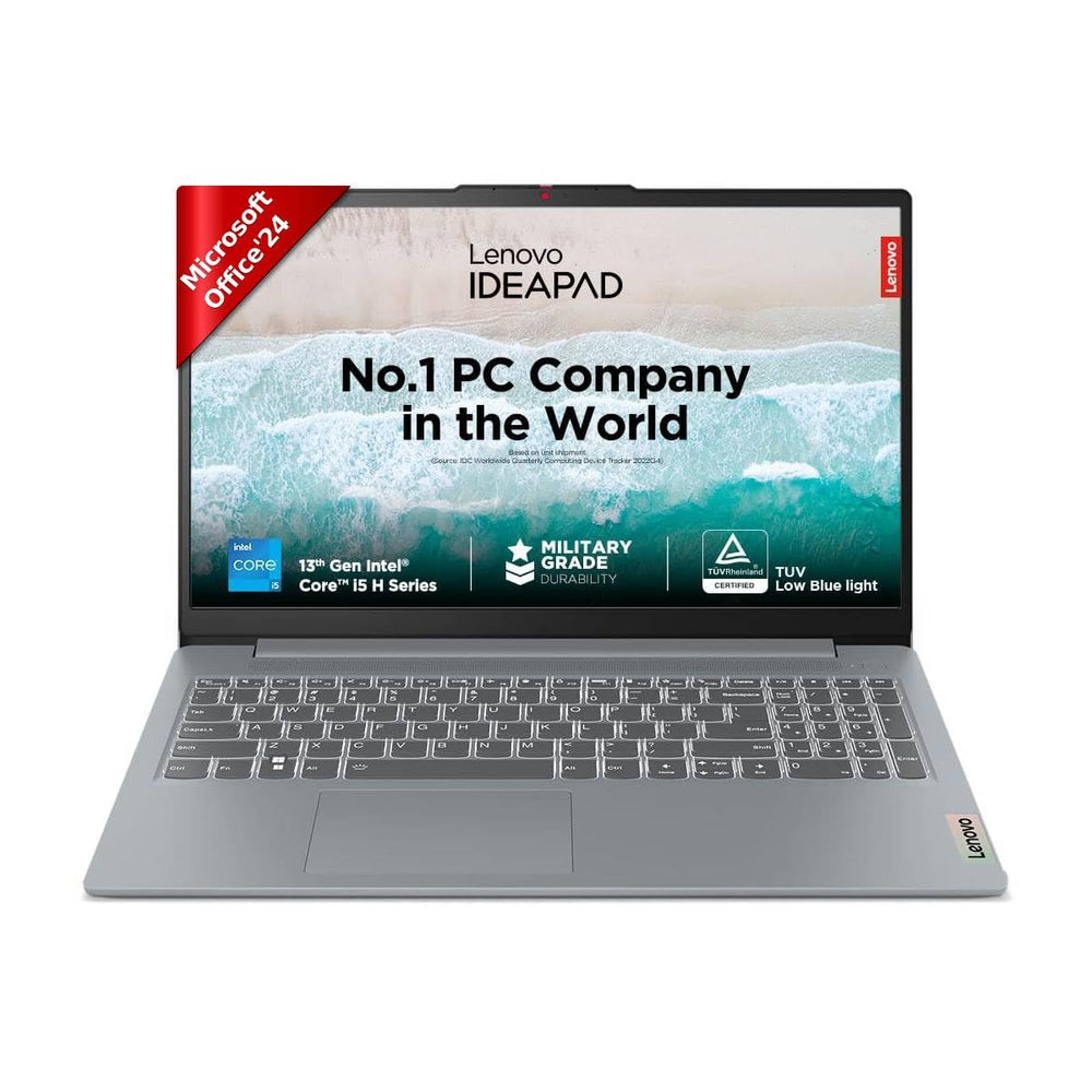 Lenovo IdeaPad Slim 3 15.6 Inch FHD Laptop With 12th Gen Intel Core i5 12450H, 16GB RAM, 512GB SSD, Windows 11 Grey