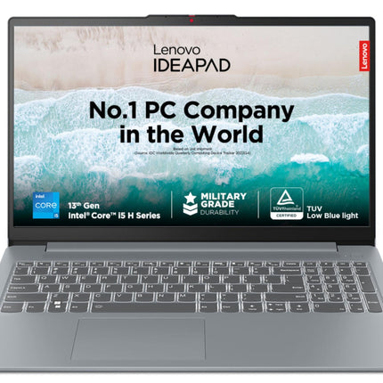 Lenovo IdeaPad Slim 3 Core i5 13420H (16GB RAM/512GB SSD/15.6" (39.6cm)/Integrated Intel UHD Graphics/Windows 11/Office Home 2024/1 Year ADP Free/Grey/1.6Kg), 83EM00H0IN Laptop 