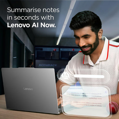 Lenovo IdeaPad Slim 5, AMD Ryzen AI 7 350, 24GB RAM, 1TB SSD, WUXGA OLED 14"(35.5cm), Win11, Office Home'24, Grey, 1.4Kg, 83HX001NIN, Copilot+ PC, Backlit Keyboard, 1Yr ADP Free AI Powered Laptop 