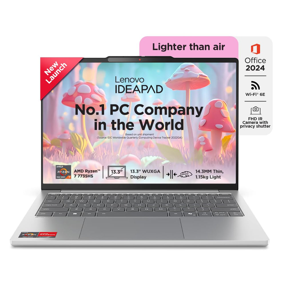 Lenovo IdeaPad Slim 5 Ryzen 7 7735HS 16GB RAM 512GB SSD Grey