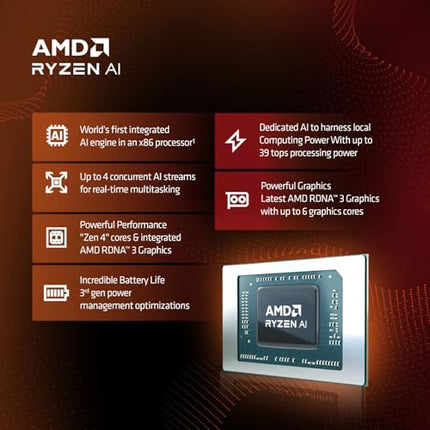 Lenovo Ideapad 5 2-in-1 AMD Ryzen 7 8845HS 14" (35.5cm) WUXGA IPS 300Nits Convertible Laptop (16GB/512GB SSD/Win 11/Office Home 2024/Backlit KB/FPR/FHD Camera/Grey/1.6kg), 83DR003BIN 