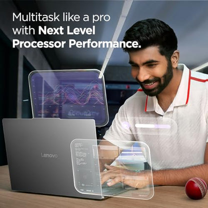 Lenovo LOQ, Intel Core i7 14th Gen 14700HX, NVIDIA RTX 5050 8GB, 16GB RAM, 1TB SSD, 15.6"(39.6cm), 144Hz, Windows 11, Office 2024, Grey, 2.4Kg, 83JE00U6IN, 440 AI Tops, 3 Mon. Game Pass Gaming Laptop 