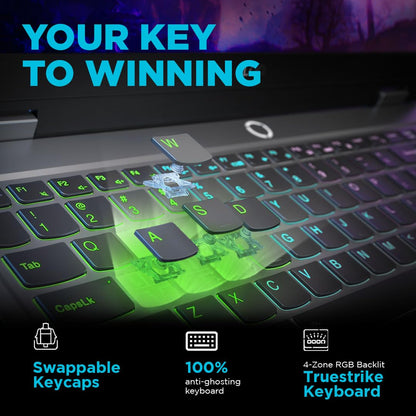 Lenovo LOQ 2024, Intel Core i7-13650HX, 13th Gen, NVIDIA RTX 4060-8GB, 24GB RAM, 512GB SSD, FHD 144Hz, 15.6"/39.6cm, Windows 11, MS Office 21, Grey, 2.4Kg, 83DV00LXIN, 1Yr ADP Free Gaming Laptop 