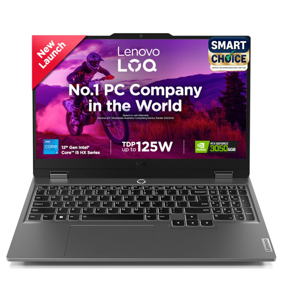 Lenovo LOQ 2024 I5-12450HX RTX 3050 16GB RAM 512GB Grey 15-6in