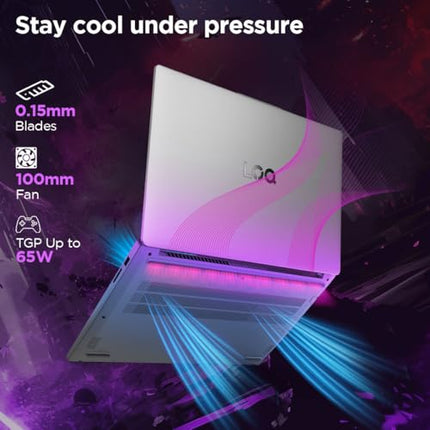 Lenovo LOQ Essential Intel Core i5-12450HX| NVIDIA RTX 3050 6GB (12GB RAM/512GB SSD/144Hz Refresh Rate/15.6" (39.6cm)/Windows 11/3 Mon. Game Pass/Grey/1.7Kg), 83LK006AIN AI Gaming Laptop 