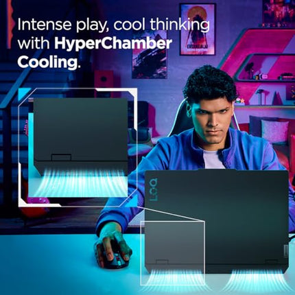 Lenovo LOQ, Intel Core i7 13th Gen 13700HX, NVIDIA RTX 5060 8GB, 16GB RAM, 1TB SSD, 15.6"(39.6cm), 144Hz, Windows 11, Office 2024, Grey, 2.4Kg, 83JE00U4IN, 572 AI Tops, 3 Mon. Game Pass Gaming Laptop 