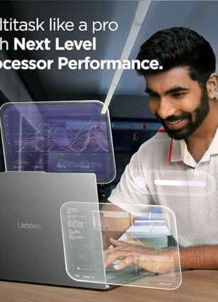 Lenovo LOQ, Intel Core i7 14th Gen 14700HX, NVIDIA RTX 5060 8GB, 16GB RAM, 1TB SSD, 15.6"(39.6cm), 144Hz, Windows 11, Office 2024, Grey, 2.4Kg, 83JE00U5IN, 572 AI Tops, 3 Mon. Game Pass Gaming Laptop 