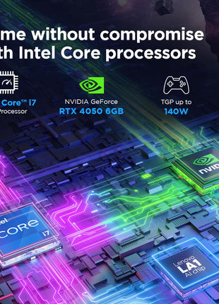 Lenovo Legion 5 Intel Core i7-14650HX 16" (40.64cm) WQXGA IPS 350Nits 165Hz Gaming Laptop (16GB/1TB SSD/Win 11/Office 2021/NVIDIA RTX 4050 6GB/100%sRGB/Alexa/3 Month Game Pass/Grey/2.3Kg), 83DG004RIN 