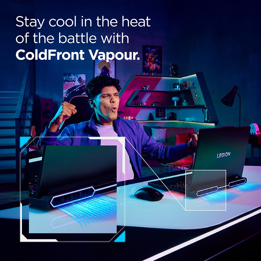 Lenovo Legion 5 2025 AMD Ryzen 7 260 | NVIDIA RTX 5060 8GB (16GB RAM/1TB SSD/WUXGA IPS/165Hz/15(39.6cm)/Windows 11/Office 2024+AI Now/Black/2.5Kg), 83M00074IN AI Powered Gaming Laptop 