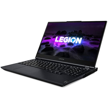 Lenovo Legion 5 AMD Ryzen 7 5800H 15.6" (39.62cm) FHD IPS Gaming Laptop (16GB/512GB SSD/4GB NVIDIA RTX 3050/165Hz/Windows 11/Office 2021/RGB Backlit/3months Game Pass/Phantom Blue/2.4Kg), 82JW00E2IN 