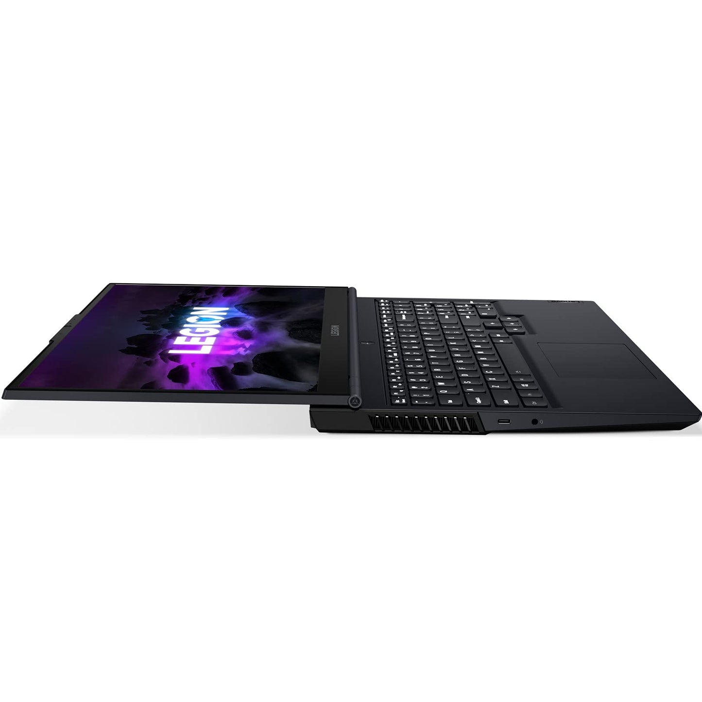 Lenovo Legion 5 AMD Ryzen 7 5800H 15.6" (39.62cm) FHD IPS Gaming Laptop (16GB/512GB SSD/4GB NVIDIA RTX 3050/165Hz/Windows 11/Office 2021/RGB Backlit/3months Game Pass/Phantom Blue/2.4Kg), 82JW00E2IN 