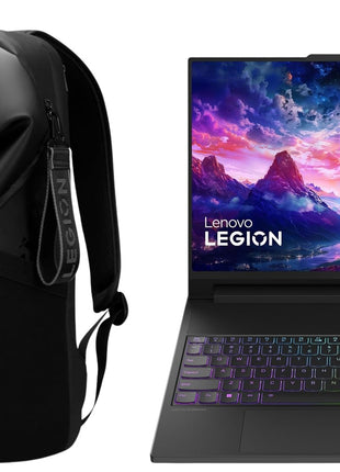 Lenovo Legion 9 Intel Core i9-13980HX 16" (40.64cm) 3.2K Mini LED 1200Nits 165Hz Gaming Laptop (32GB/2TB SSD/NVIDIA RTX 4090 16GB/Black/2.5Kg), 83AG0044IN +GB700 Backpack 