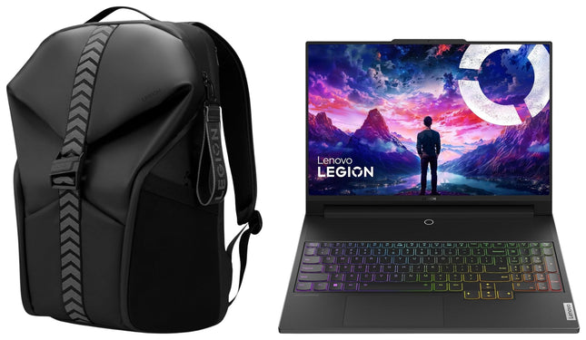 Lenovo Legion 9 Intel Core i9-13980HX 16" (40.64cm) 3.2K Mini LED 1200Nits 165Hz Gaming Laptop (32GB/2TB SSD/NVIDIA RTX 4090 16GB/Black/2.5Kg), 83AG0044IN +GB700 Backpack 