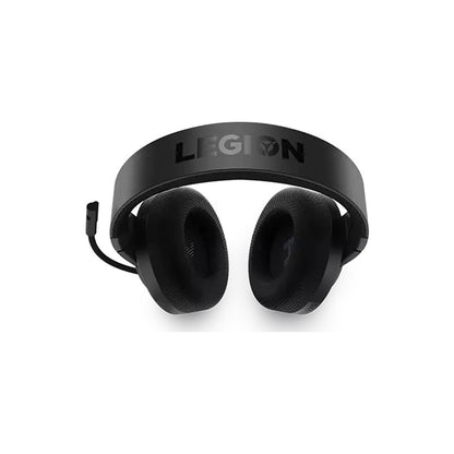 Lenovo Legion H200 Wired On Ear Headphones with Mic Black 