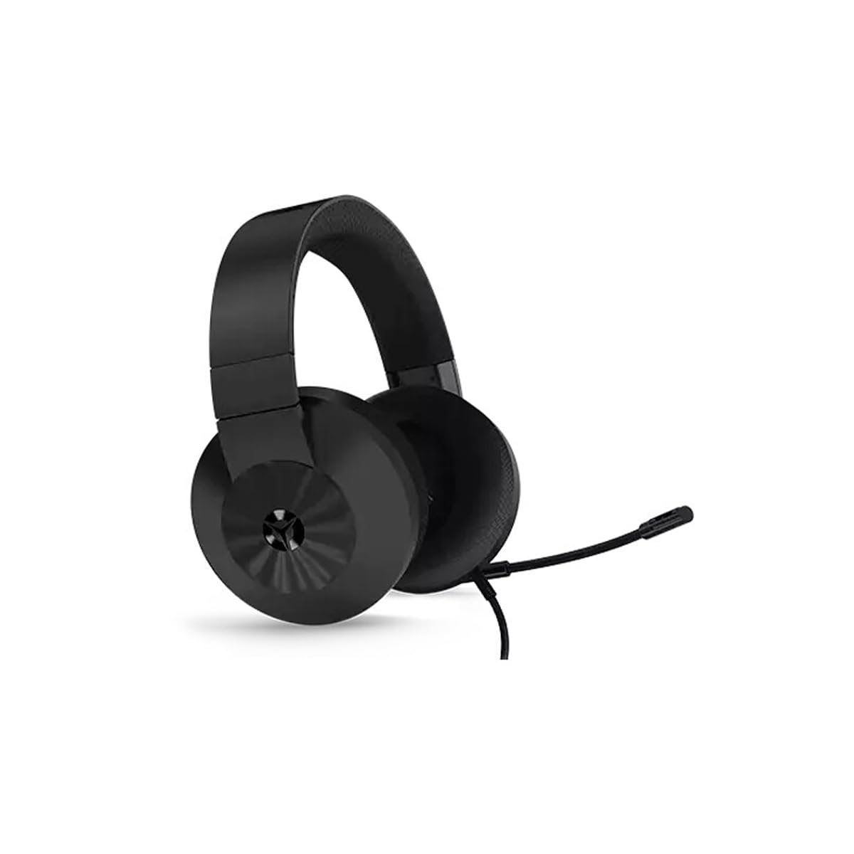 Lenovo Legion H200 Wired On Ear Headphones with Mic Black 