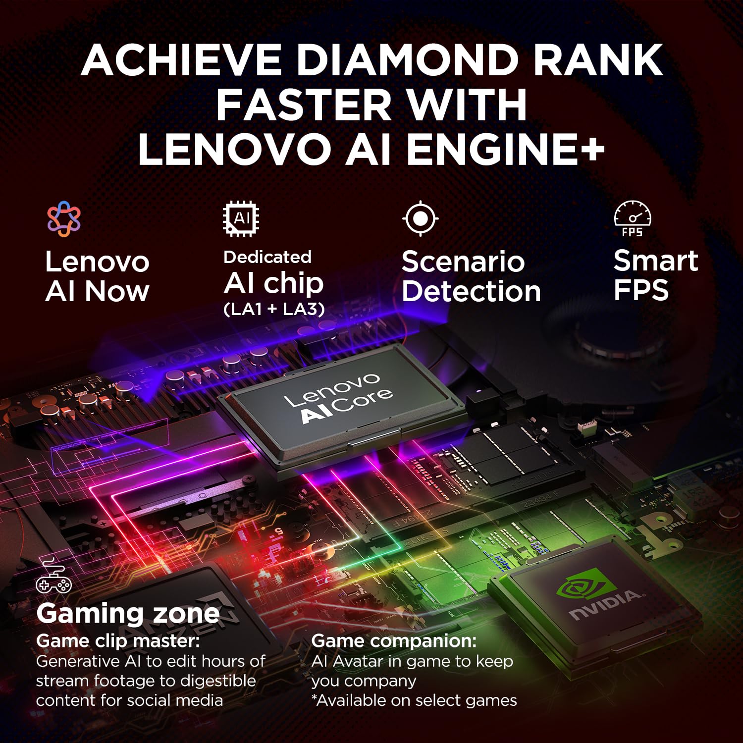 Lenovo Legion Pro 5 2025 AMD Ryzen 9 9955HX | NVIDIA RTX 5060 8GB (32GB RAM/1TB SSD/WQXGA OLED/165Hz/16 (40.6cm)/Windows 11/Office 2024+AI Now/Black/2.3Kg), 83F20037IN AI Powered Gaming Laptop 