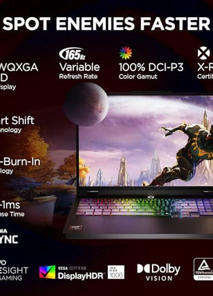 Lenovo Legion Pro 5 2025 AMD Ryzen 9 9955HX | NVIDIA RTX 5060 8GB (32GB RAM/1TB SSD/WQXGA OLED/165Hz/16 (40.6cm)/Windows 11/Office 2024+AI Now/Black/2.3Kg), 83F20037IN AI Powered Gaming Laptop 