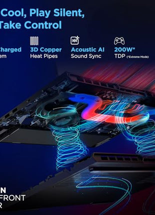 Lenovo Legion Pro 5 2025 Intel Core Ultra 7 255HX | NVIDIA RTX 5060 8GB (32GB RAM/1TB SSD/WQXGA OLED/165Hz/16 (40.6cm)/Windows 11/Office 2024+AI Now/Black/2.4Kg), 83F3007CIN AI Powered Gaming Laptop 