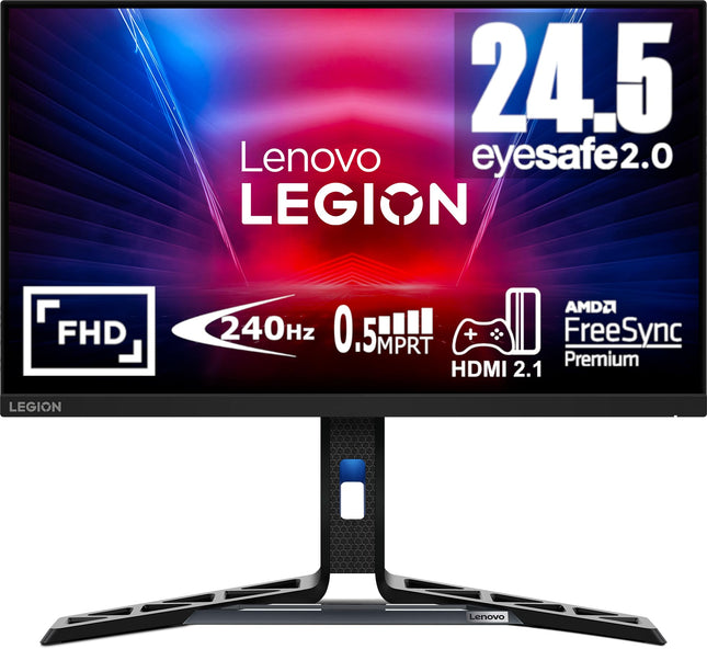Lenovo Legion R25f-30 24 inch Gaming Monitor | FHD, 1080p, 240Hz, VA, 0.5ms, HDMI, DP | AMD Freesync Premium | PS5, Xbox, PC screen 
