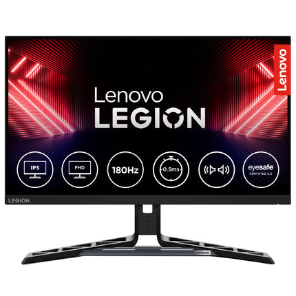 Lenovo Legion R25i-30 | 25 Inch (63.5cm) 165Hz FHD Gaming Monitor | 0.5ms, AMD Freesync, 99%sRGB, 90% DCI-P3, 3Wx2 Speaker, 2xHDMI, 1xDP| Tilt, Swivel, Pivot, Height Adjust Stand | Black | 67B7GACBIN 