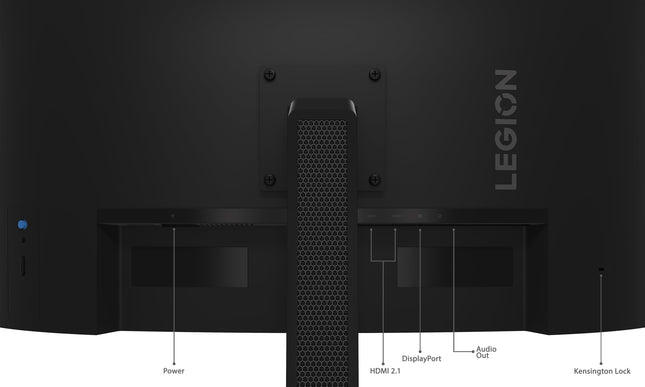 Lenovo Legion-R32qc-30 | 32" (81.2cm) QHD 180Hz Curved Gaming Monitor | 0.5ms, AMD FreeSync, 99% sRGB, 3Wx2Speaker, 2xHDMI 2.1 TMDS, 1xDP 1.4| Tilt, Swivel, Pivot, Height Adjust | Black | 67C8GAC1IN 