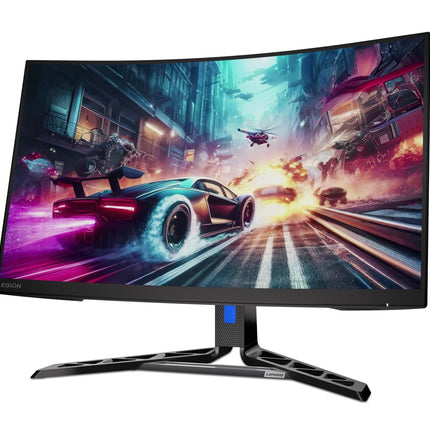 Lenovo Legion-R32qc-30 | 32" (81.2cm) QHD 180Hz Curved Gaming Monitor | 0.5ms, AMD FreeSync, 99% sRGB, 3Wx2Speaker, 2xHDMI 2.1 TMDS, 1xDP 1.4| Tilt, Swivel, Pivot, Height Adjust | Black | 67C8GAC1IN 