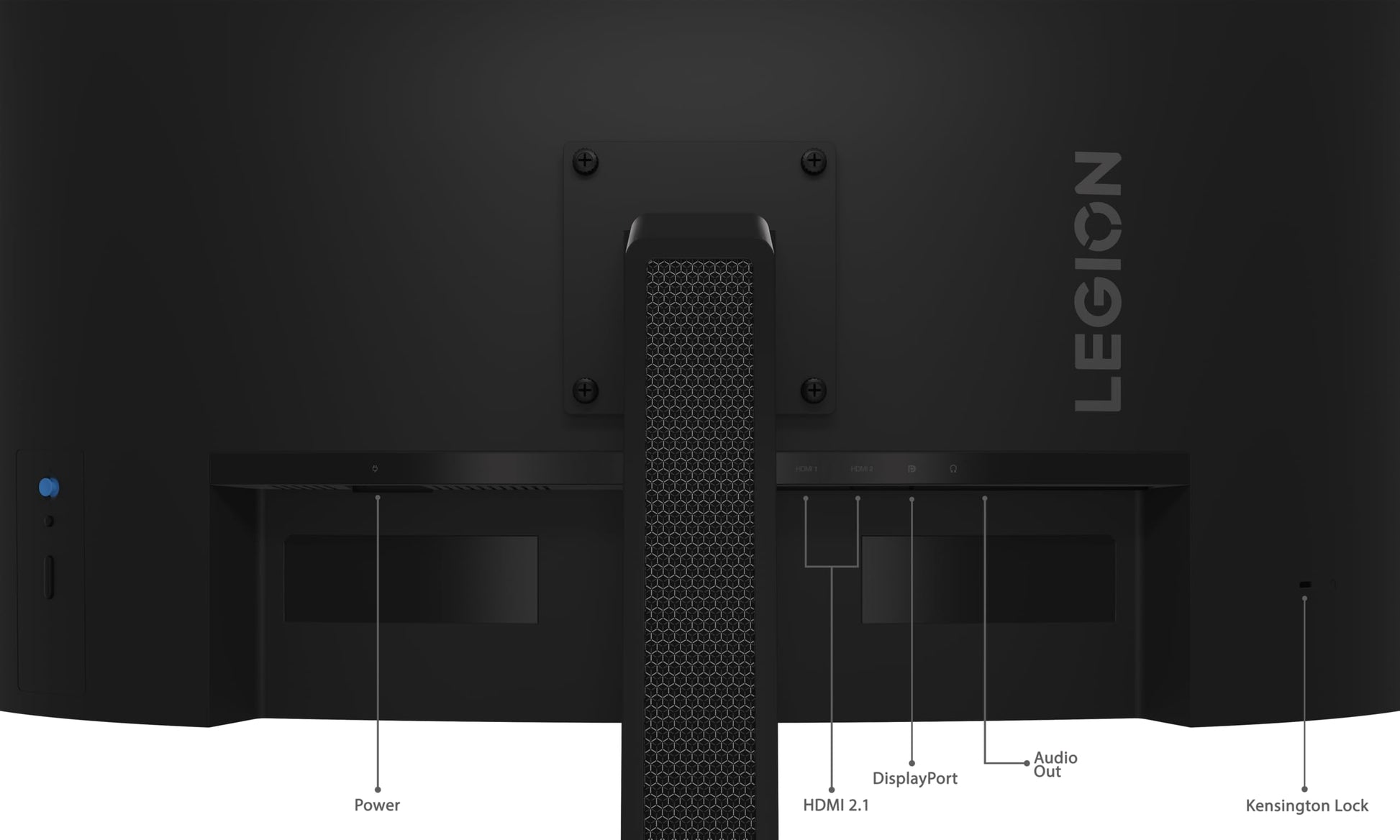 Lenovo Legion-R32qc-30 | 32" (81.2cm) QHD 180Hz Curved Gaming Monitor | 0.5ms, AMD FreeSync, 99% sRGB, 3Wx2Speaker, 2xHDMI 2.1 TMDS, 1xDP 1.4| Tilt, Swivel, Pivot, Height Adjust | Black | 67C8GAC1IN 
