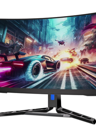 Lenovo Legion-R32qc-30 | 32" (81.2cm) QHD 180Hz Curved Gaming Monitor | 0.5ms, AMD FreeSync, 99% sRGB, 3Wx2Speaker, 2xHDMI 2.1 TMDS, 1xDP 1.4| Tilt, Swivel, Pivot, Height Adjust | Black | 67C8GAC1IN 