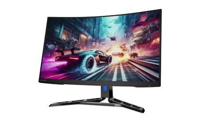 Lenovo Legion-R32qc-30 | 32" (81.2cm) QHD 180Hz Curved Gaming Monitor | 0.5ms, AMD FreeSync, 99% sRGB, 3Wx2Speaker, 2xHDMI 2.1 TMDS, 1xDP 1.4| Tilt, Swivel, Pivot, Height Adjust | Black | 67C8GAC1IN 