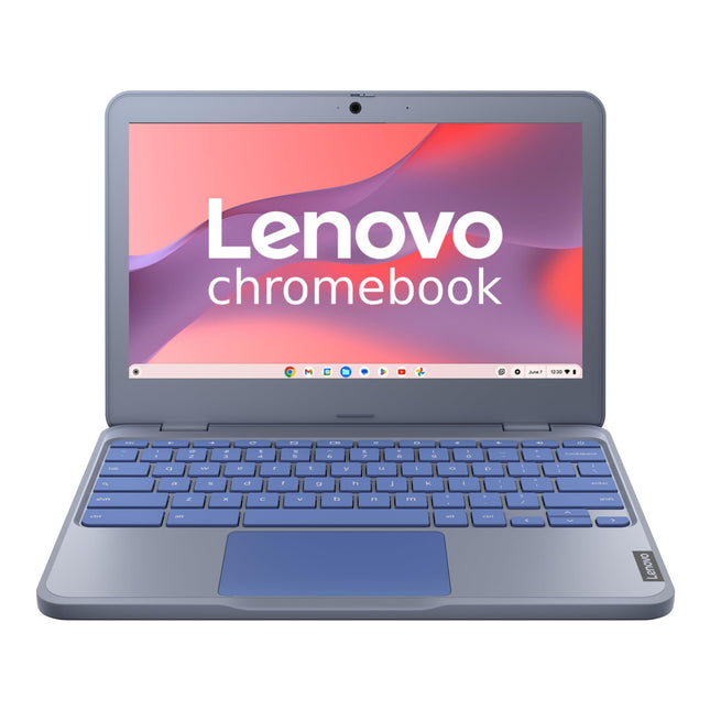 Lenovo {SmartChoice)Chromebook Intel Celeron N4500 (4GB RAM/64GB eMMC 5.1/11.6 Inch (29.46cm)/HD Display/2Wx2 Stereo Speakers/HD Camera/Chrome OS/Blue/1.21Kg), 82UY0014HA 