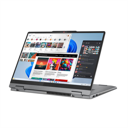 Lenovo Smartchoice Ideapad 5 2-in-1 13th Gen Intel Core i5-13420H (16GB RAM/512GB SSD/Windows 11/Office Home 2024/WUXGA IPS/14 (35.5cm)/Touchscreen 2-in-1/3Mon.Game Pass/Grey/1.6kg), 83KX0059IN Laptop 