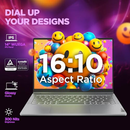 Lenovo Smartchoice Ideapad 5 2-in-1 13th Gen Intel Core i5-13420H (16GB RAM/512GB SSD/Windows 11/Office Home 2024/WUXGA IPS/14 (35.5cm)/Touchscreen 2-in-1/3Mon.Game Pass/Grey/1.6kg), 83KX0059IN Laptop 
