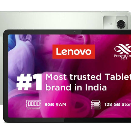 Lenovo Tab M11| 8 GB RAM, 128 GB ROM| 11 Inch, 90 Hz, 72% NTSC, 400 Nits FHD Display| Wi-Fi Only| Micro SD Support Upto 1 TB| Quad Speakers with Dolby Atmos|Octa-Core Processor| 13 MP Rear Camera 